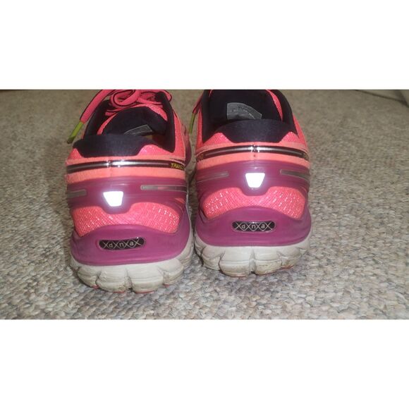 Brooks Transcend Coral / Purple size 9 womens - Picture 3 of 4